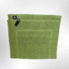 4 Pieces Luxury Bath Mat Set 50X90cm 800 GSM Premium Cotton Ultra Soft and Highly Absorbent Expertly Woven for Durability Hotel And Spa Quality Towels Green