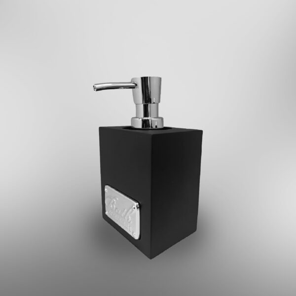 Luxury 4 Pieces Bathroom Accessory Set - Dispenser Soap Dish Toothbrush Holder And Amenities Jar