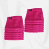 12 Pieces Luxury Face Towel Set 30x30cm 630 GSM Premium Cotton Ultra Soft and Highly Absorbent Expertly Woven for Durability Hotel And Spa Quality Towels Pink