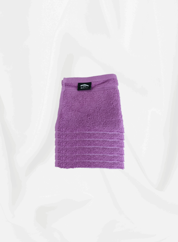 6 pc Luxury Face Towel Set (30x30cm) 630 GSM, 100% Premium Cotton, Ultra Soft and Highly Absorbent, Expertly Woven for Durability, Hotel & Spa Quality Towels, Purple