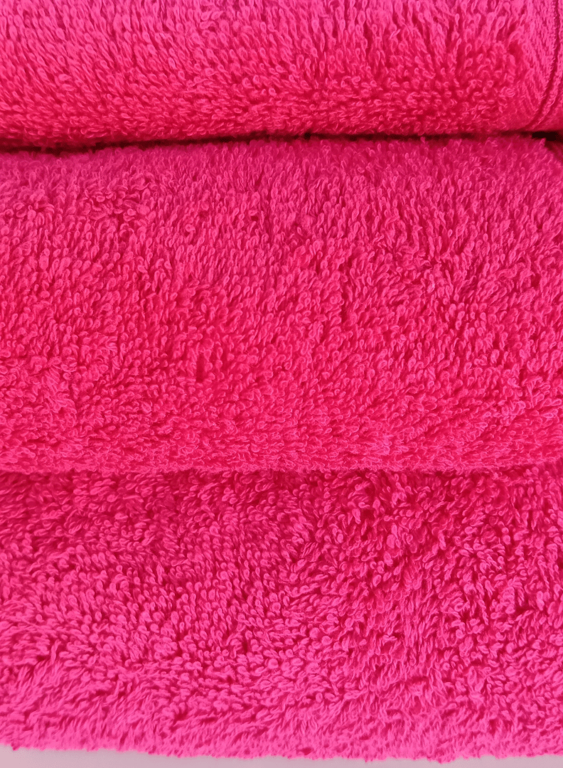 Untitled design (52) Bella Casa - 3 pc Luxury Towel Set, 100% Premium Cotton, 630 GSM, Ultra Soft and Highly Absorbent, Expertly Woven for Durability, Hotel & Spa Quality Towels, 1 Bath Towel 70X150, 1 Hand Towel 50X80cm, 1 Face Towel 30X30cm, Pink