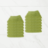 12 Pieces Luxury Face Towel Set 30x30cm 630 GSM Premium Cotton Ultra Soft and Highly Absorbent Expertly Woven for Durability Hotel And Spa Quality Towels Green