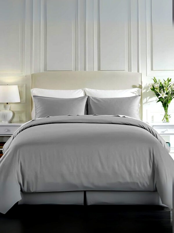 3 pcs Luxurious Set | 1 Fitted Sheet, 2 Pillow Cases | 200TC 100% Cotton | Soft & Breathable | Hotel Bedding Collection W180xL200cm