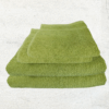 4 Pieces Luxury Towel Set Premium Cotton 630 GSM Ultra Soft and Highly Absorbent Expertly Woven for Durability Hotel And Spa Quality Towels 2 Bath Towel 70X150 2 Hand Towel 50X80cm Green
