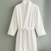 400 GSM Velour Cotton Bathrobe – Kimono Style | Luxurious & Lightweight | Ultra-Soft Finish | Unisex Loungewear | 125cm Length