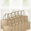 Dubai Souvenir Jute Bag – EcoChic Tote Bags | Pack of 12 | Durable, Stylish & Reusable