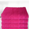 4 Pieces Luxury Pink Bath Towel Set 70X150cm 630 GSM Premium Cotton Ultra Soft and Highly Absorbent Expertly Woven for Durability Hotel And Spa Quality Towels