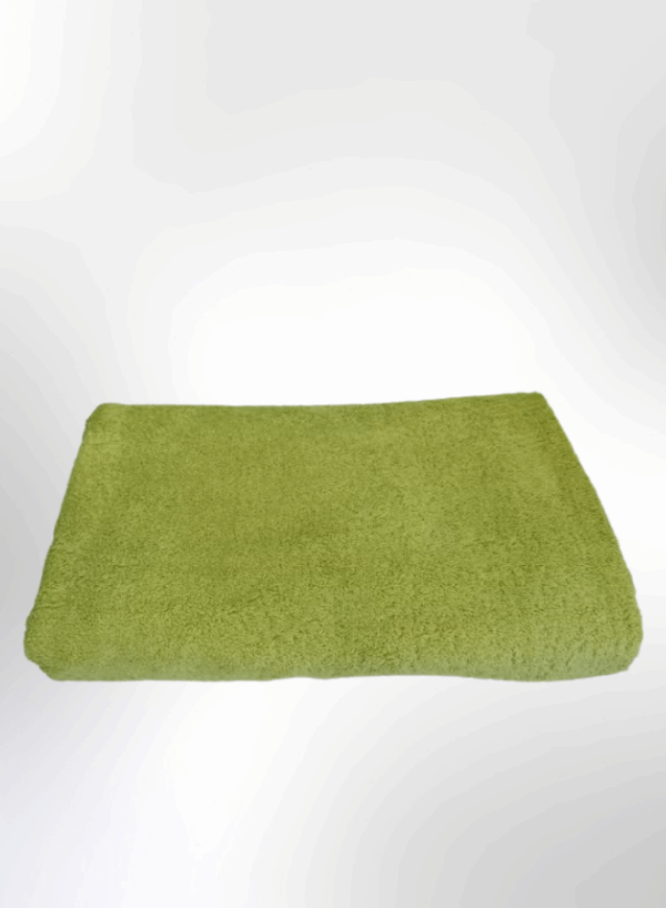 4 Pieces Luxury Hand Towel Set 50x80cm 630 GSM Premium Cotton Ultra Soft and Highly Absorbent Expertly Woven for Durability Hotel And Spa Quality Towels Green