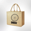 Dubai Souvenir Jute Bag – EcoChic Tote Bags | Pack of 6 | Durable, Stylish & Reusable