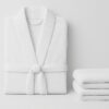 400 GSM Velour Cotton Bathrobe – Kimono Style | Luxurious & Lightweight | Ultra-Soft Finish | Unisex Loungewear | 125cm Length