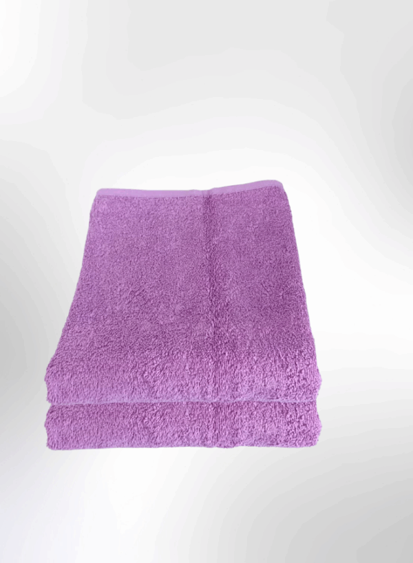 4 Pieces Luxury Towel Set Premium Cotton 630 GSM Ultra Soft and Highly Absorbent Expertly Woven for Durability Hotel And Spa Quality Towels 2 Hand Towel 50X80 2 Face Towel 30X30cm Purple
