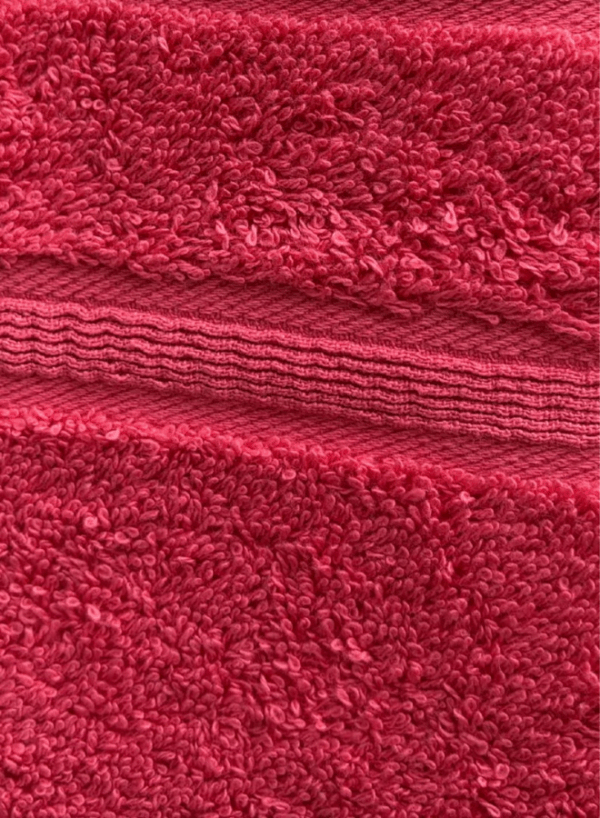 4pc Coral Bath Towel Set 70x150cm Premium Cotton 630 GSM Ultra Soft and Highly Absorbent Hotel And Spa Quality Towels