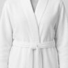 400 GSM Velour Cotton Bathrobe – Kimono Style | Luxurious & Lightweight | Ultra-Soft Finish | Unisex Loungewear | 125cm Length