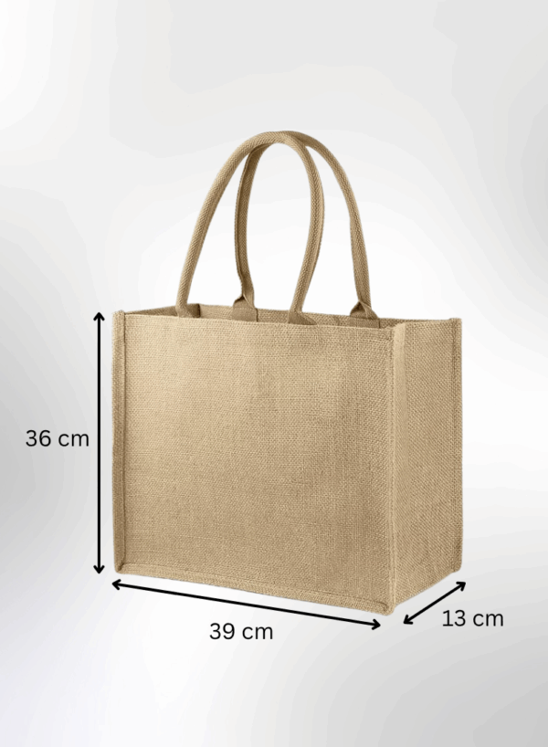 Dubai Souvenir Jute Bag – EcoChic Tote Bags | Pack of 3 | Durable, Stylish & Reusable