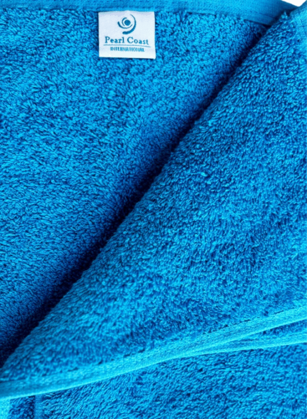 4pc Blue Bath Towel Set 76x152cm Premium Cotton 550 GSM Ultra Soft and Highly Absorbent Hotel And Spa Quality Towels