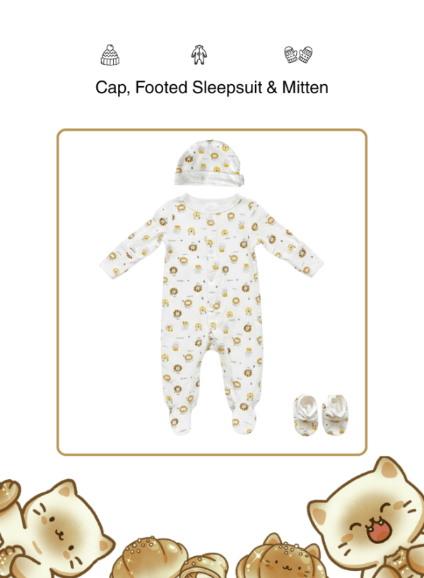 Newborn Comfort Essentials – 6-Piece Baby Gift Set