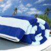 Pearl Coast Oversized Beach Towel Set (Pack of 4) | 90x180cm | Extra Large | Premium Cotton | 600 GSM | Super Soft and Highly Absorbent | Hotel And Spa Quality Towels