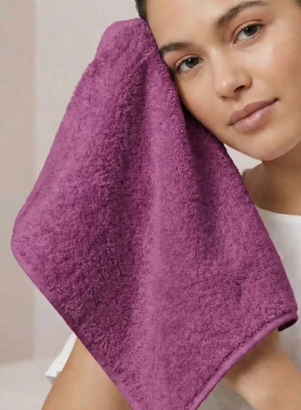 Pearl Coast Luxury Face Towel Set – 30x30cm Premium 100% Cotton, 630 GSM – Ultra Soft, Highly Absorbent Hotel & Spa Quality Towels