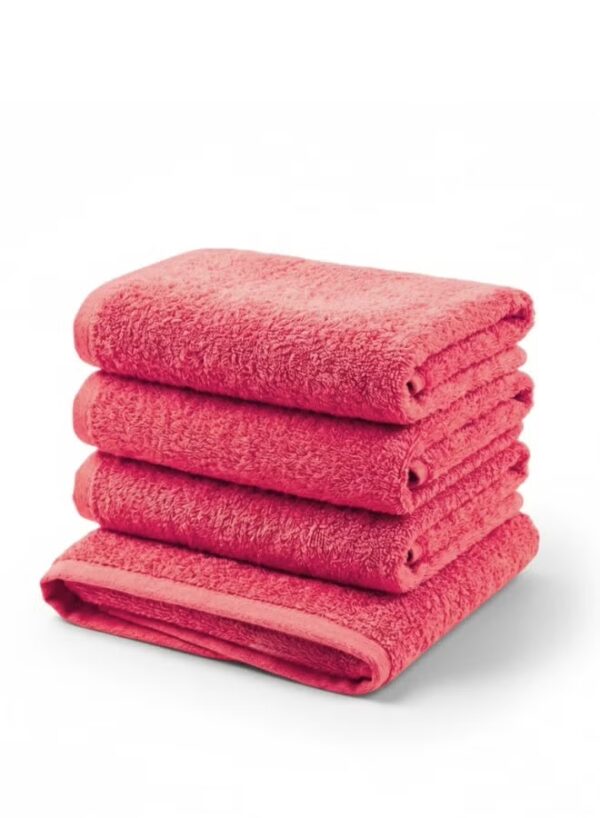 Pearl Coast Luxury Hand Towel Set (Pack of 4) – 50x80cm Premium 100% Cotton, 630 GSM – Ultra Soft, Highly Absorbent Hotel & Spa Quality Towels
