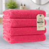 Pearl Coast Luxury Bath Towel Set (Pack of 4) – Premium 100% Cotton, 630 GSM – Ultra Soft, Highly Absorbent Hotel & Spa Quality Towels