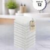 Pearl Coast Luxury Face Towel Set – 30x30cm Premium 100% Cotton, 630 GSM – Ultra Soft, Highly Absorbent Hotel & Spa Quality Towels