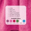 Pearl Coast Luxury Hand Towel Set (Pack of 4) – 50x80cm Premium 100% Cotton, 630 GSM – Ultra Soft, Highly Absorbent Hotel & Spa Quality Towels