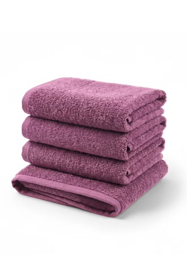 Pearl Coast Luxury Hand Towel Set (Pack of 4) – 50x80cm Premium 100% Cotton, 630 GSM – Ultra Soft, Highly Absorbent Hotel & Spa Quality Towels