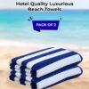 Pearl Coast Oversized Beach Towel Set (Pack of 2) | 90x180cm | Extra Large | Premium Cotton | 550 GSM | Super Soft and Highly Absorbent | Hotel And Spa Quality Towels