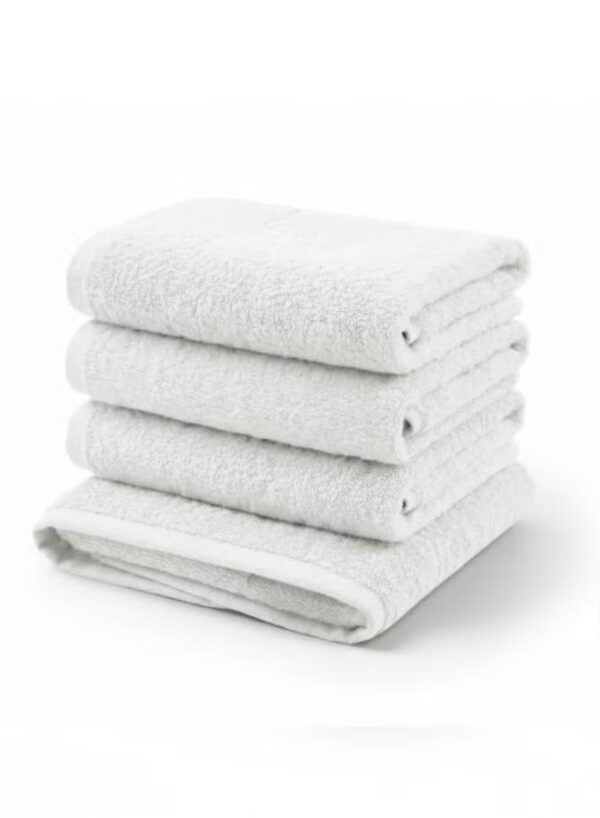 Pearl Coast Luxury Hand Towel Set (Pack of 4) – 50x80cm Premium 100% Cotton, 630 GSM – Ultra Soft, Highly Absorbent Hotel & Spa Quality Towels